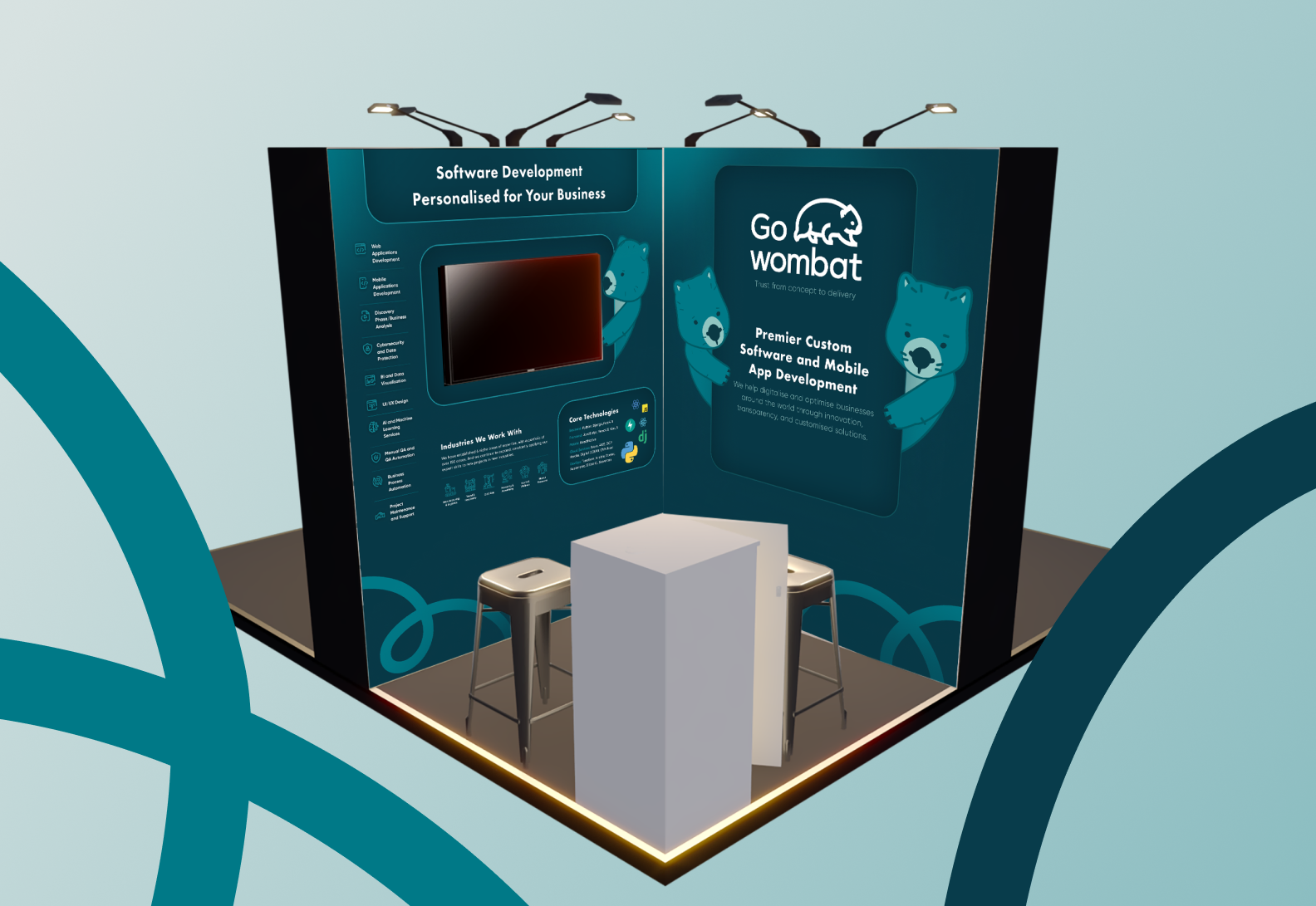 We’ll have a booth at TNW 2023. Stop by for more information about how we help businesses. Go Wombat at booth #56