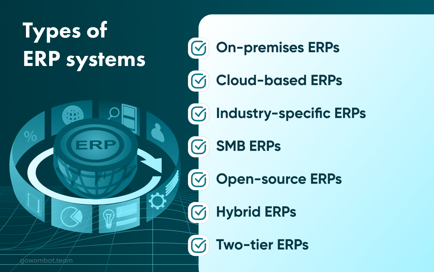 Types of ERP