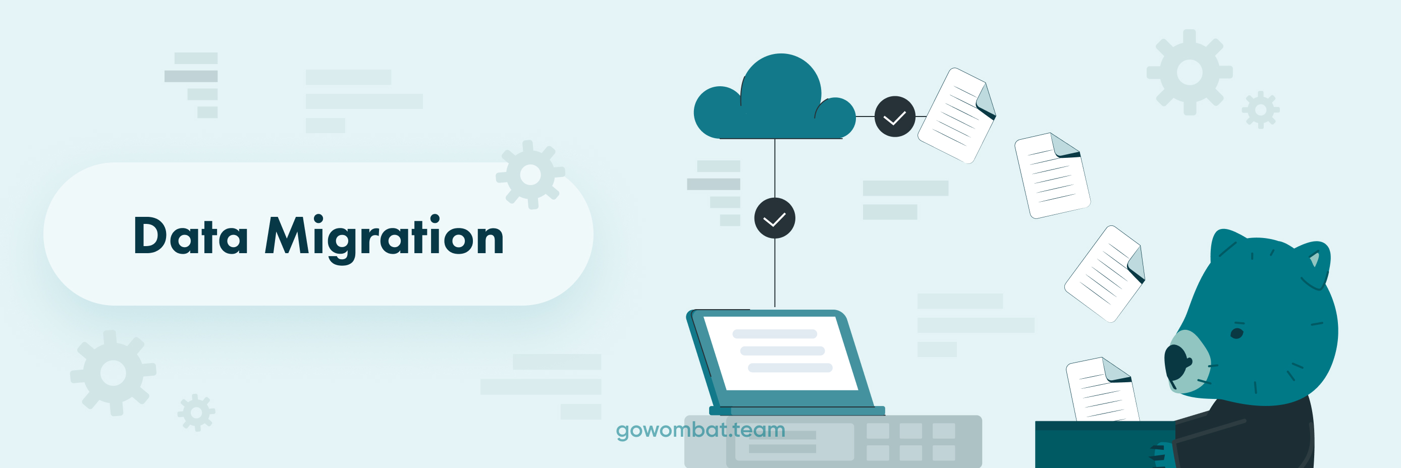 Moving data from one location to another either physically or digitally requires specialised professionals. 